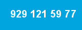929 121 59 77